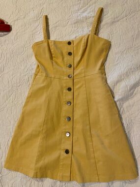 Capulet Mustard Yellow Women’s Midi Shorts